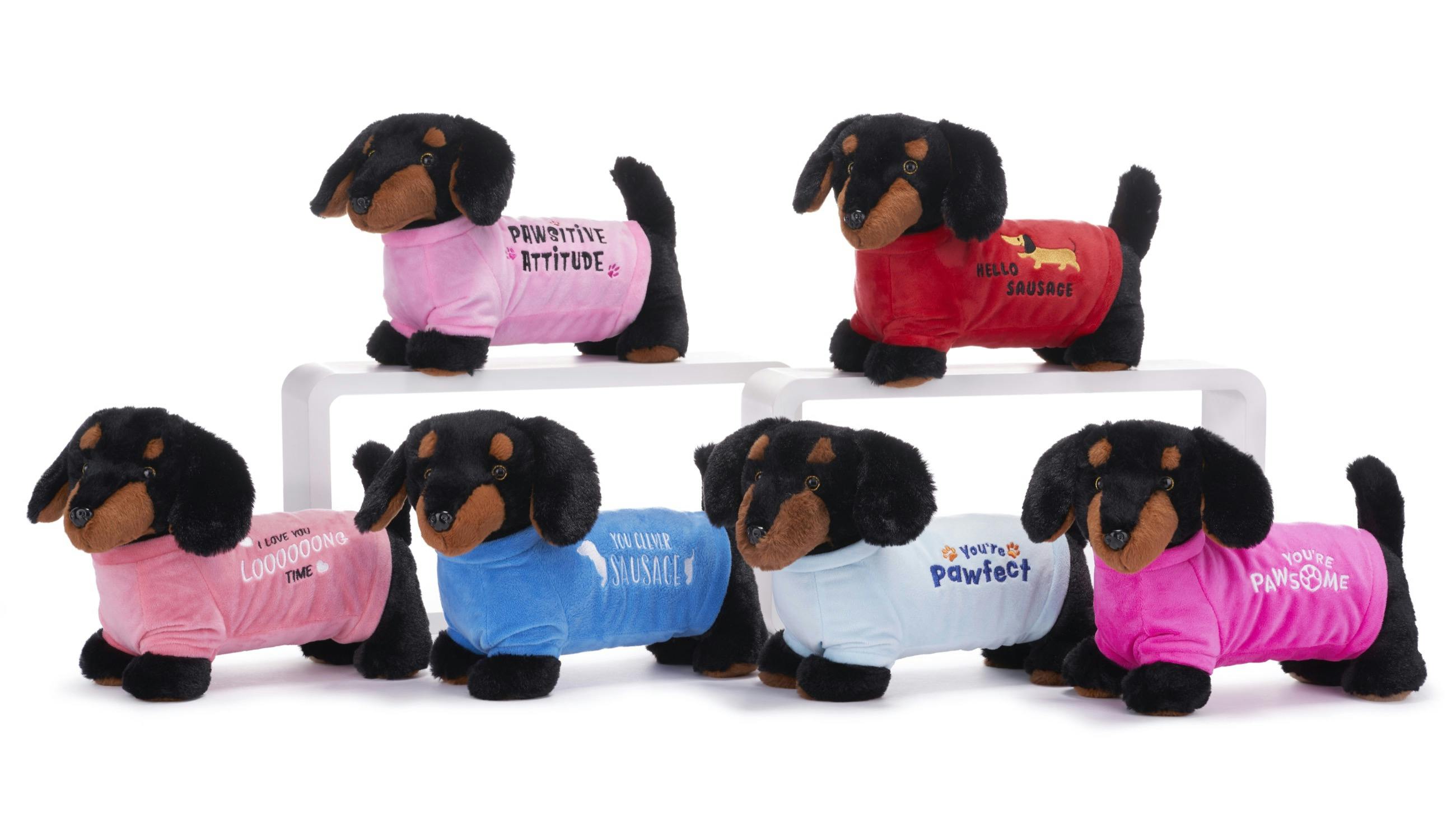 Product - Dachshund Rabbit Fur with Tops 6 Ass