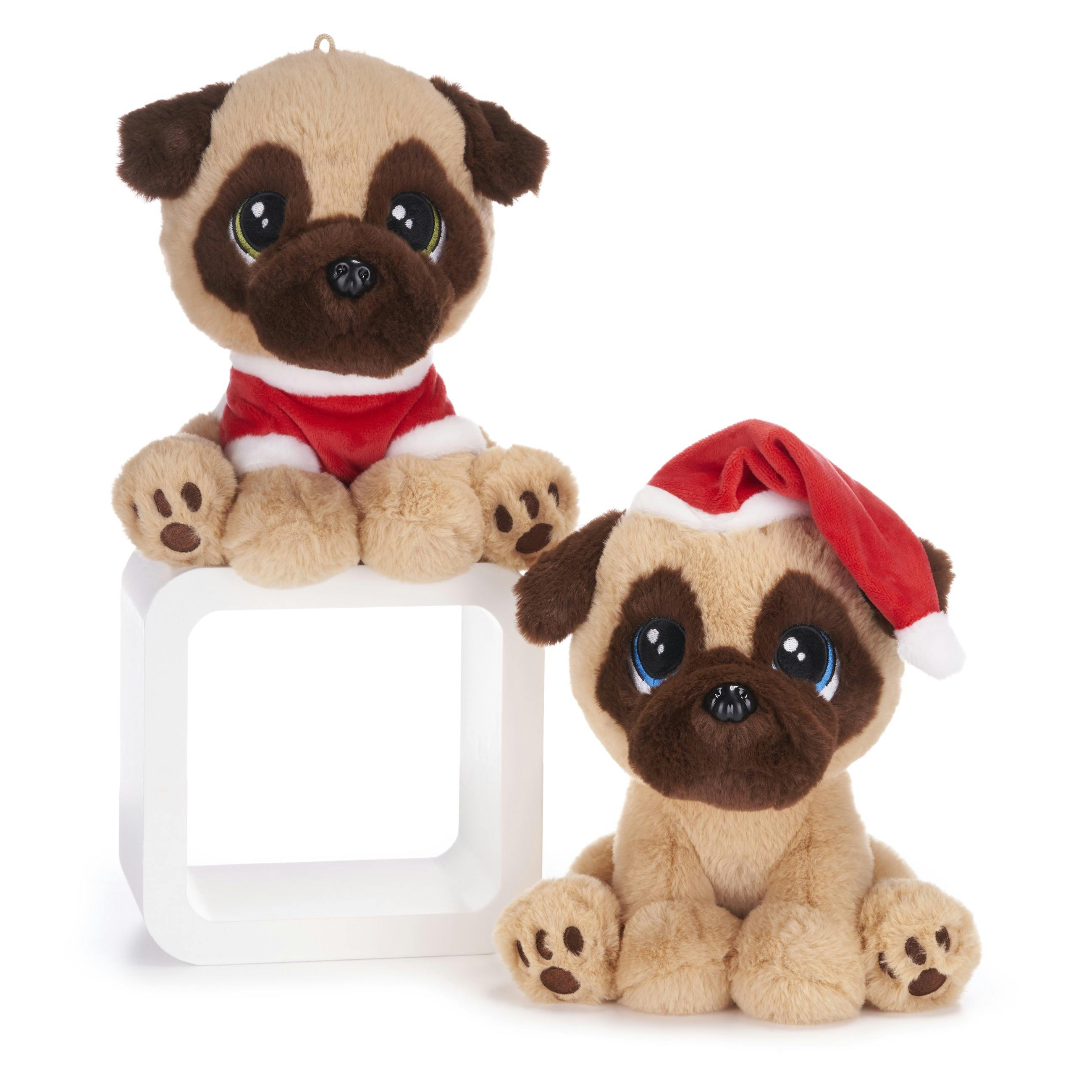 Product - Pugs with Xmas Costumes 2 Ass