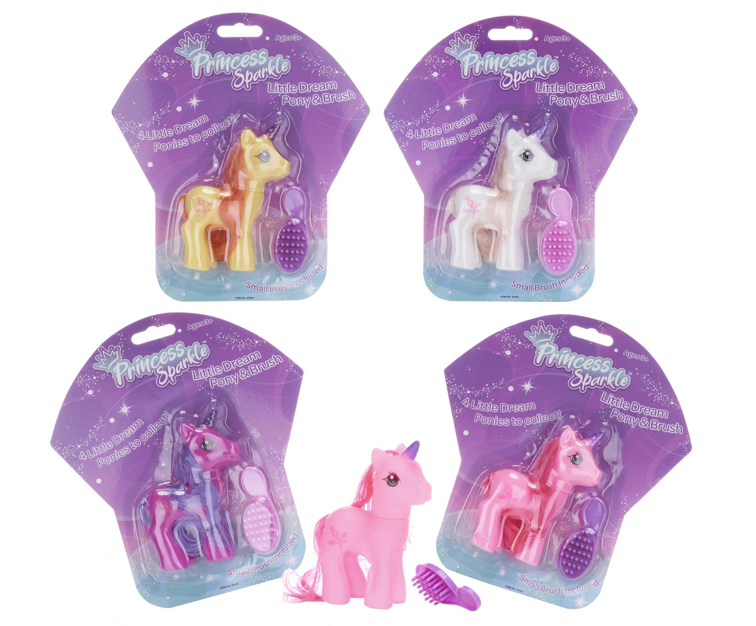 Product - Little Dreams Pony and Brush 4 Ass